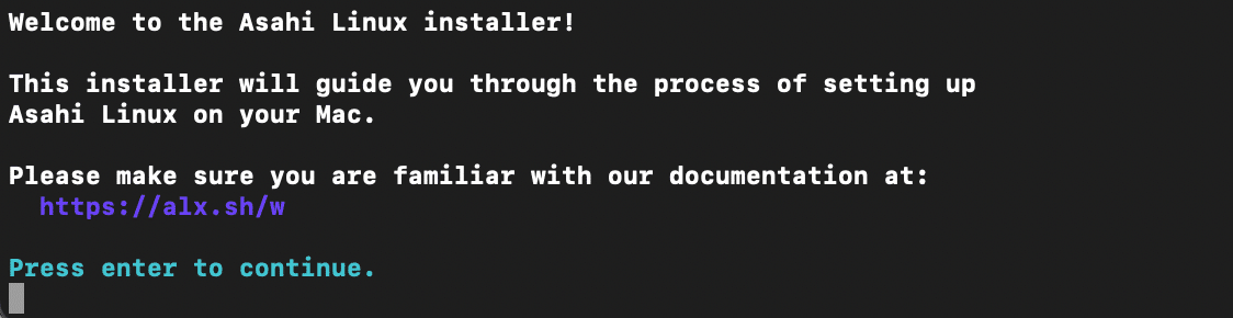asahi-linux-installation-screenshot-2